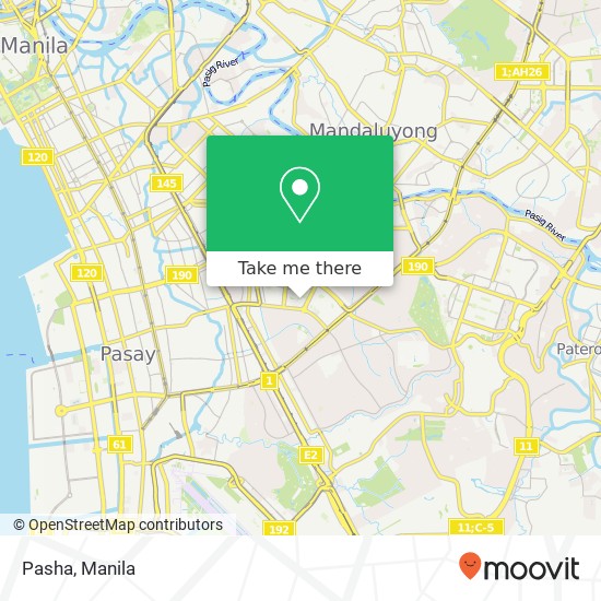 Pasha, San Lorenzo, Makati map