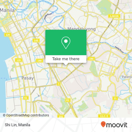 Shi Lin, San Lorenzo, Makati map