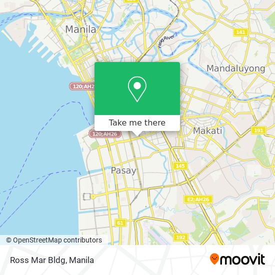 Ross Mar Bldg map