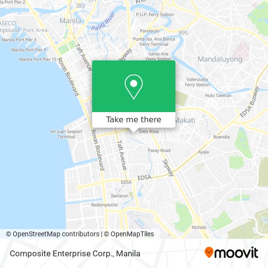 Composite Enterprise Corp. map