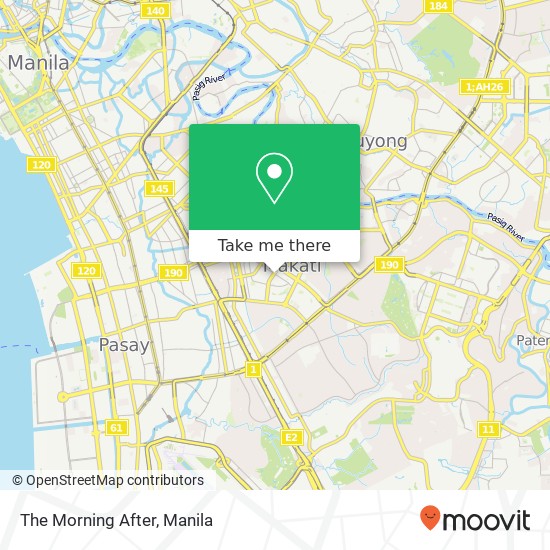 The Morning After, Dela Rosa San Lorenzo, Makati map