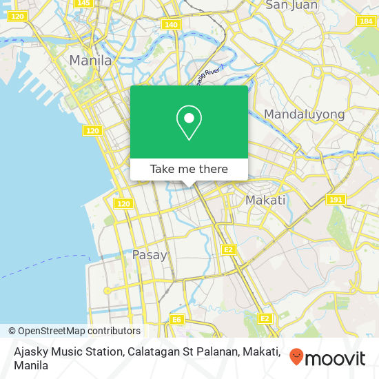 Ajasky Music Station, Calatagan St Palanan, Makati map