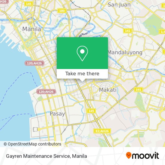 Gayren Maintenance Service map
