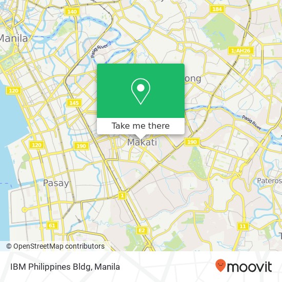 IBM Philippines Bldg, Paseo de Roxas Bel-Air, Makati map