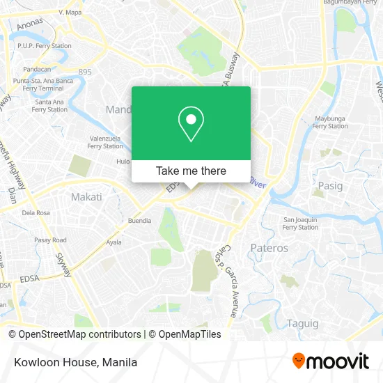 Kowloon House map
