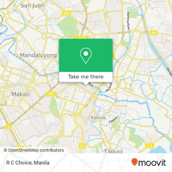 R C Choice, W Rembo Ave West Rembo, Makati map