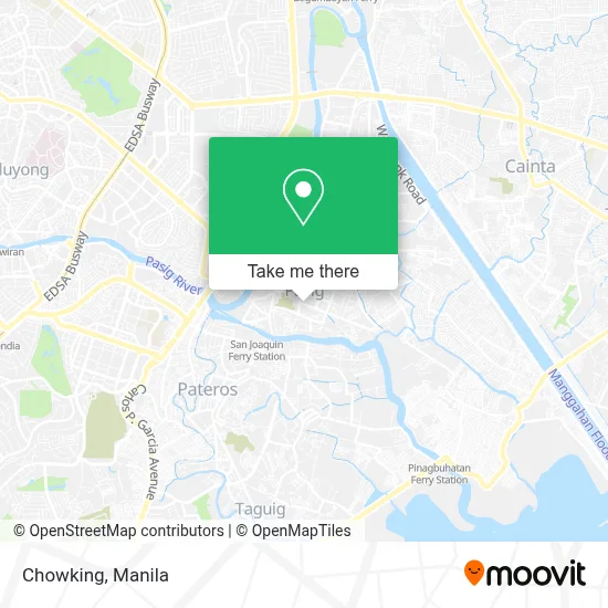 Chowking map
