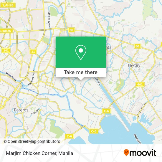 Marjim Chicken Corner map