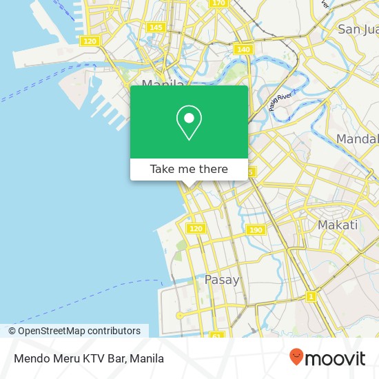 Mendo Meru KTV Bar map