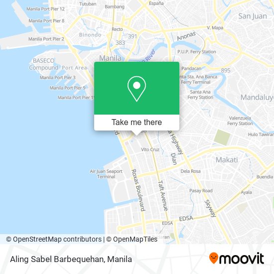 Aling Sabel Barbequehan map