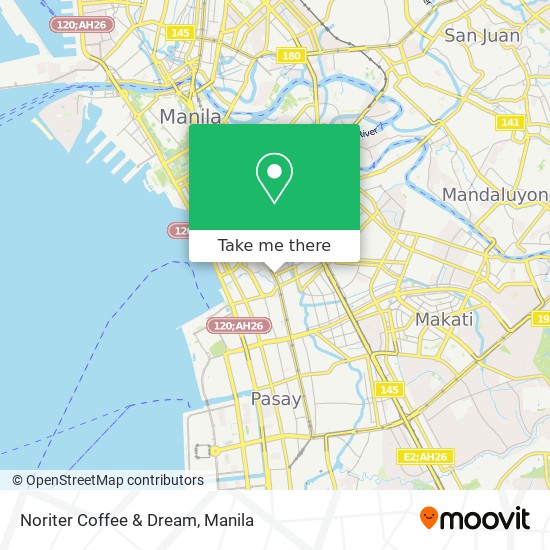 Noriter Coffee & Dream map