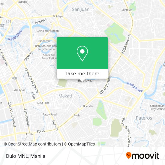 Dulo MNL map