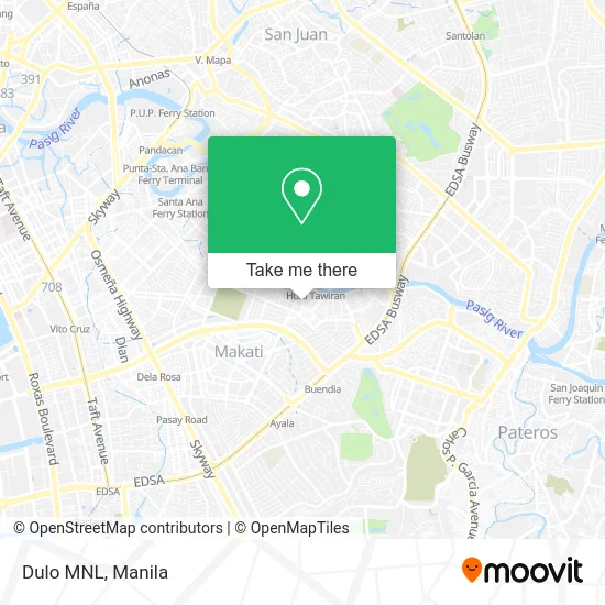 Dulo MNL map