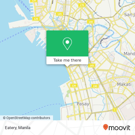 Eatery, San Andres St Barangay 701, Manila map