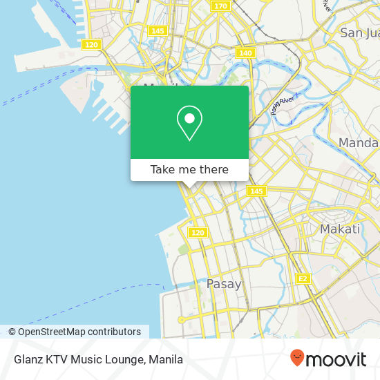 Glanz KTV Music Lounge map