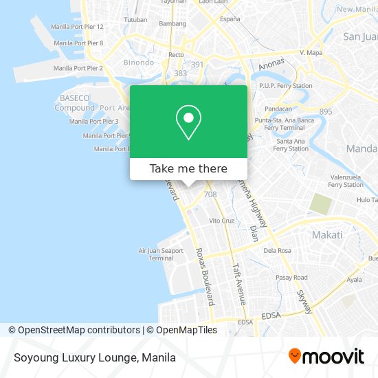 Soyoung Luxury Lounge map
