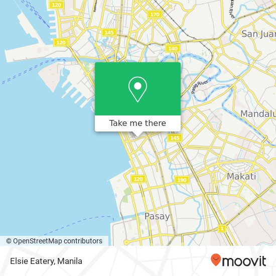 Elsie Eatery, Maria Y. Orosa St Barangay 702, Manila map