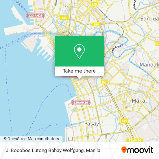 J. Bocobos Lutong Bahay Wolfgang map
