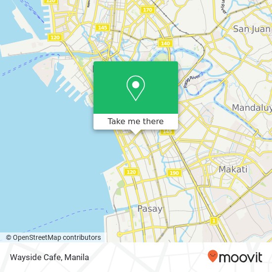 Wayside Cafe, Pres. Quirino Ave Barangay 706, Manila map