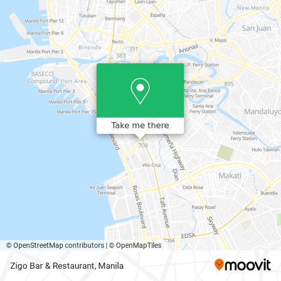 Zigo Bar & Restaurant map