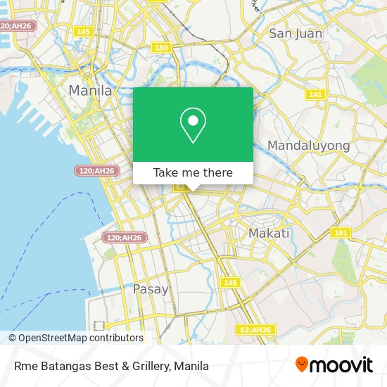 Rme Batangas Best & Grillery map