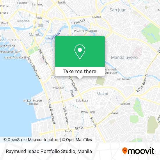 Raymund Isaac Portfolio Studio map