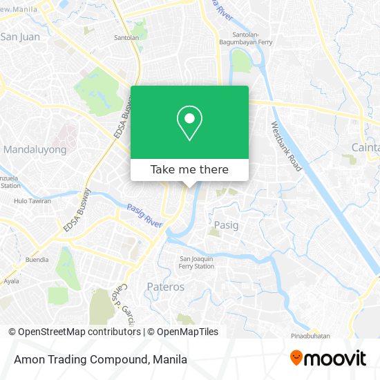 Amon Trading Compound map