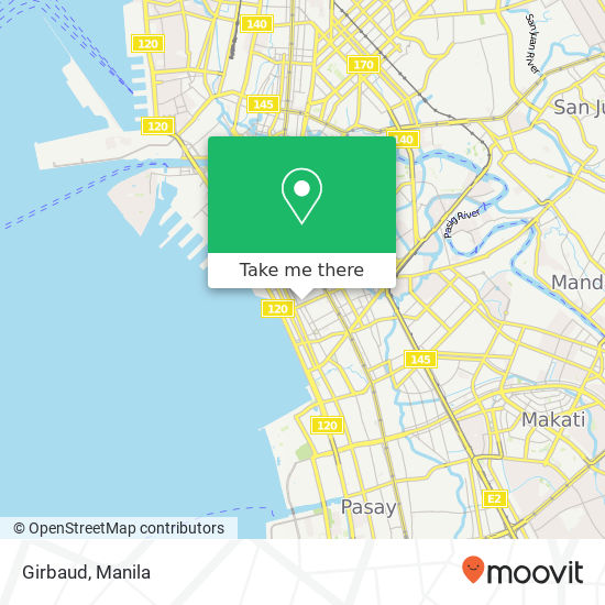 Girbaud, Barangay 669, Manila map