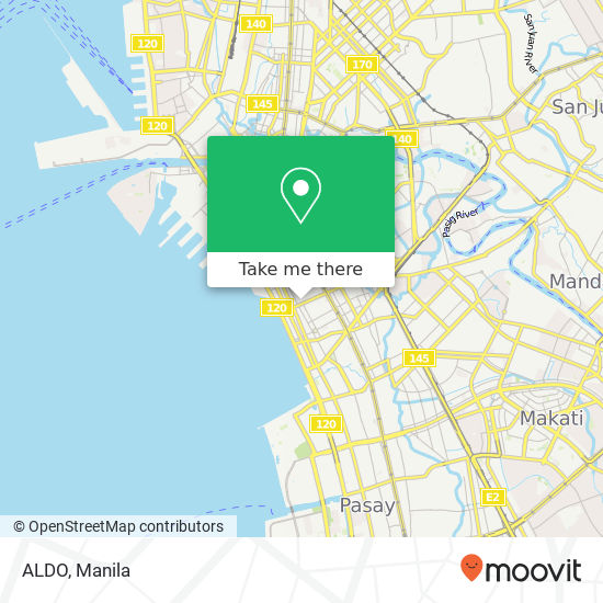 ALDO, Barangay 669, Manila map