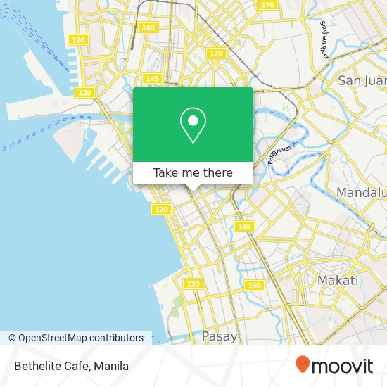 Bethelite Cafe, Escoda St Barangay 675, Manila map