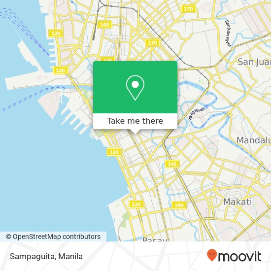 Sampaguita, Apacible Barangay 676, Manila map