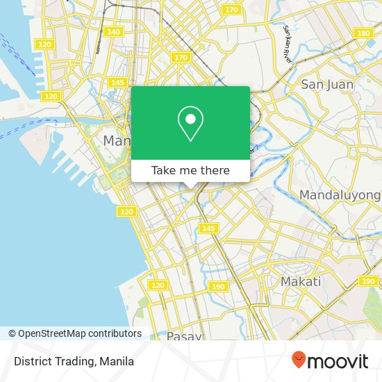 District Trading, Pedro Gil St Barangay 681, Manila map