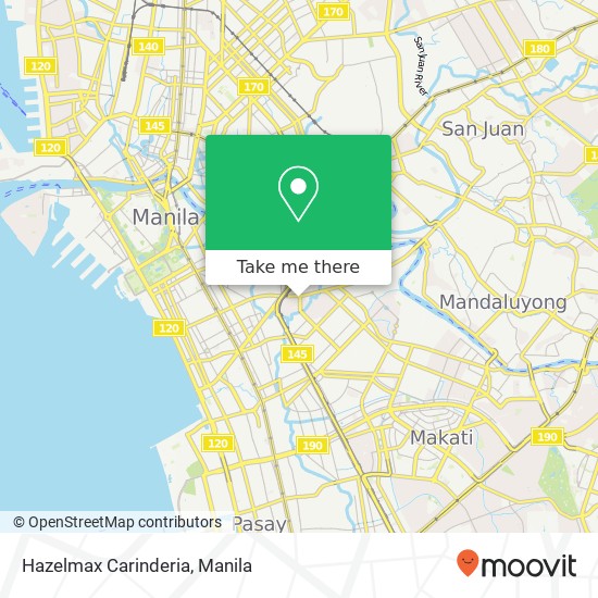 Hazelmax Carinderia, Onyx St Barangay 813, Manila map