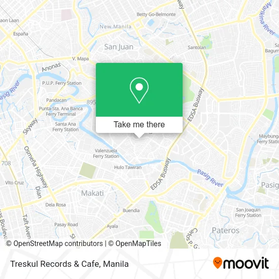 Treskul Records & Cafe map