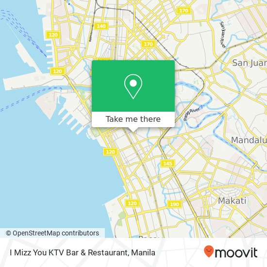 I Mizz You KTV Bar & Restaurant map