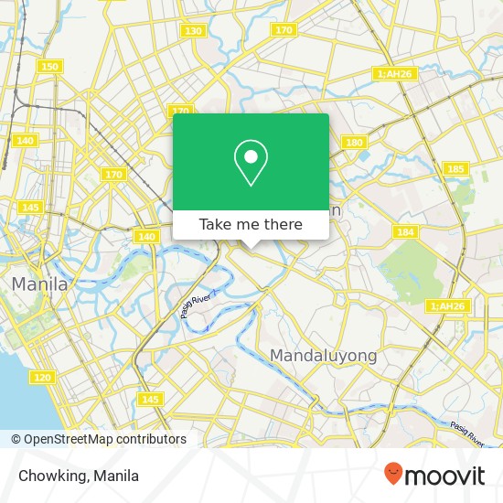 Chowking, 2nd Barangay 601, Manila map
