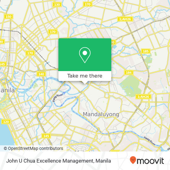 John U Chua Excellence Management, Bataan Ext St Barangay 607, Manila map