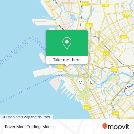 Rover Mark Trading, Claro M. Recto Ave Barangay 11, Manila map