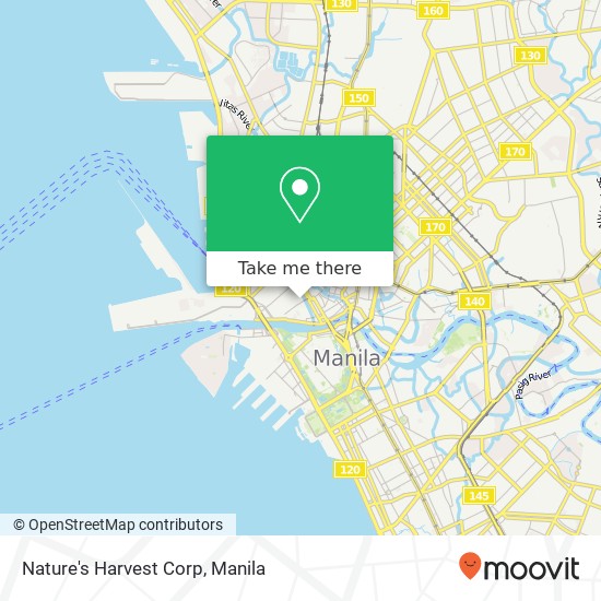 Nature's Harvest Corp, Sto. Cristo St Barangay 281, Manila map