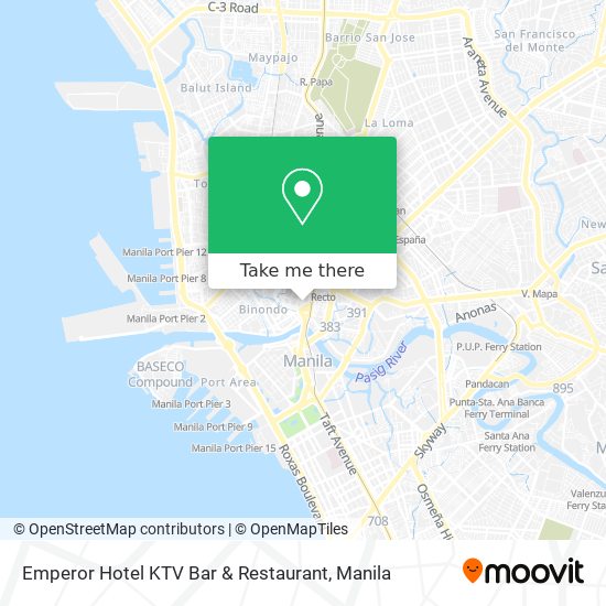 Emperor Hotel KTV Bar & Restaurant map