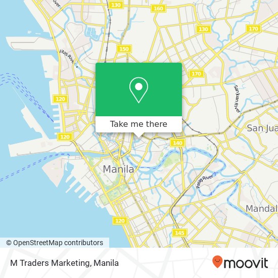 M Traders Marketing, Bilibid Viejo St Barangay 393, Manila map