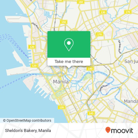 Sheldon's Bakery, Z. P. de Guzman St Barangay 393, Manila map