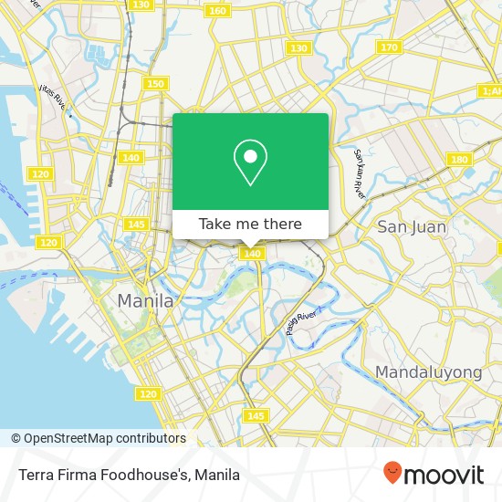 Terra Firma Foodhouse's, 2927 Arsenio Lacson Ave Barangay 634, Manila map