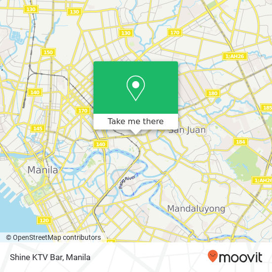 Shine KTV Bar map