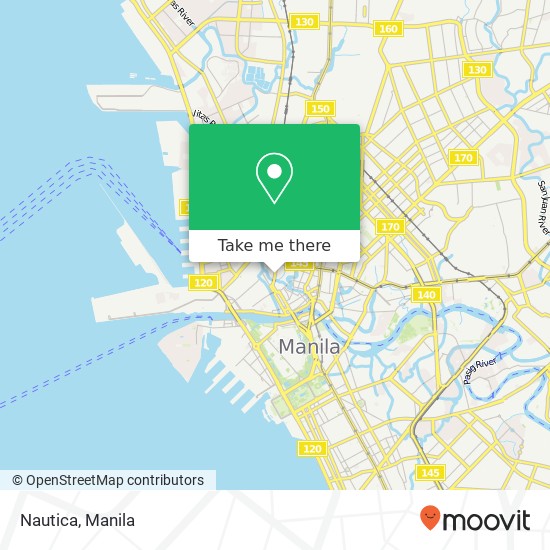 Nautica, Reina Regente St Barangay 293, Manila map