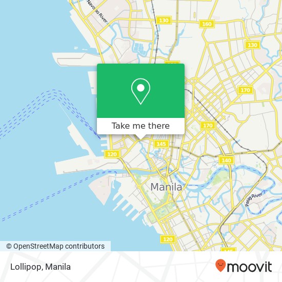 Lollipop, Soler St Barangay 293, Manila map