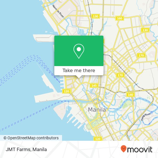 JMT Farms, Chacon St Barangay 5, Manila map