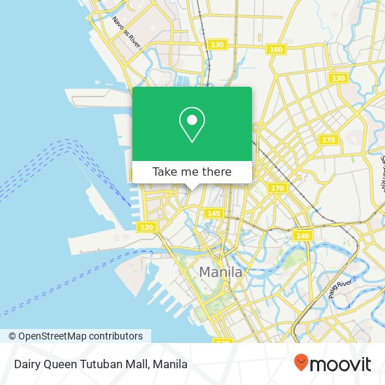 Dairy Queen Tutuban Mall, Barangay 241, Manila map