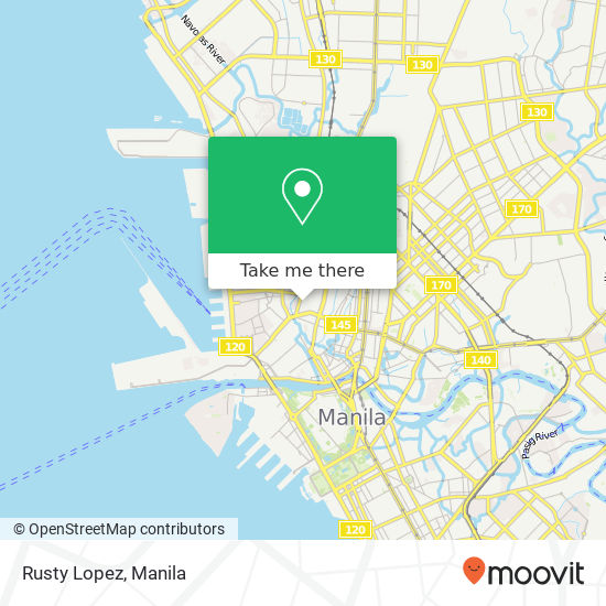Rusty Lopez, Barangay 241, Manila map