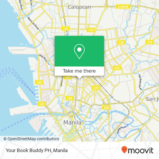 Your Book Buddy PH map